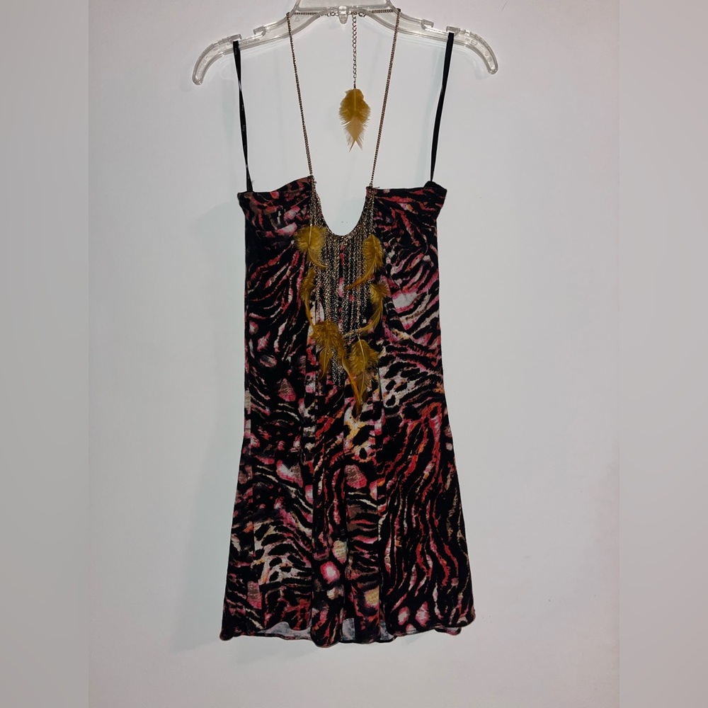 Sky Black and Pink Zebra Print Camisole - Picture 2 of 2